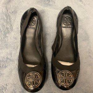 Tory Burch Patent Leather Size 8M Ballet Flats